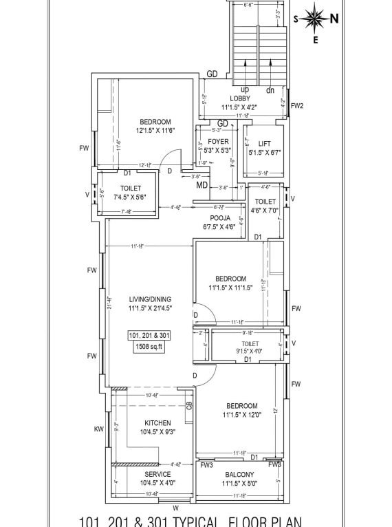 Kodambakkam.North Facing